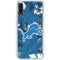 NFL Detroit Lions Tropical Print Galaxy A50 Clear Case