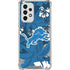 NFL Detroit Lions Tropical Print Galaxy A53 5G Clear Case