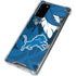 NFL Detroit Lions Tropical Print Galaxy Note20 5G Clear Case