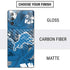 NFL Detroit Lions Tropical Print Galaxy Note20 5G Skin