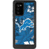 NFL Detroit Lions Tropical Print Galaxy Note20 5G Waterproof Case