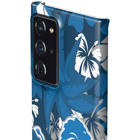 NFL Detroit Lions Tropical Print Galaxy Note20 Ultra 5G Lite Case