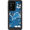 NFL Detroit Lions Tropical Print Galaxy Note20 Ultra 5G Waterproof Case