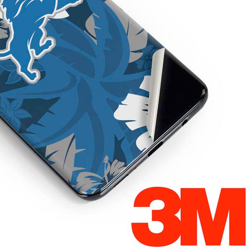 NFL Detroit Lions Tropical Print Galaxy S10 Skin