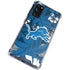 NFL Detroit Lions Tropical Print Galaxy S20 FE Clear Case