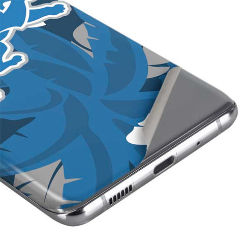 NFL Detroit Lions Tropical Print Galaxy S20 Plus Skin