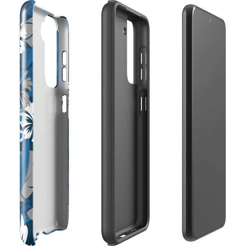 NFL Detroit Lions Tropical Print Galaxy S21 5G Pro Case