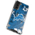 NFL Detroit Lions Tropical Print Galaxy S21 FE Clear Case