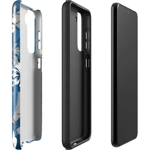 NFL Detroit Lions Tropical Print Galaxy S22 Pro Case