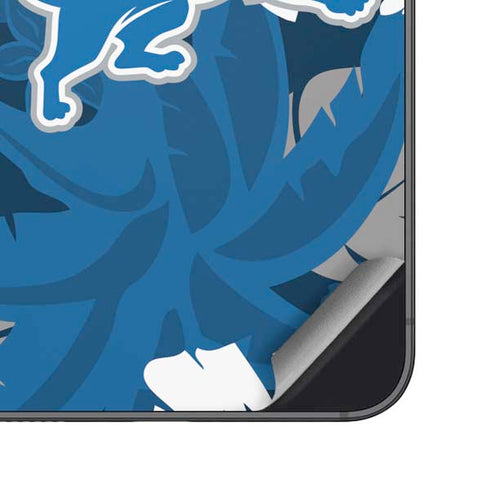 NFL Detroit Lions Tropical Print Galaxy S23 Plus Skin