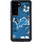 NFL Detroit Lions Tropical Print Galaxy S23 Waterproof Case