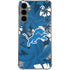 NFL Detroit Lions Tropical Print Galaxy S24 Plus Clear Case