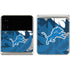 NFL Detroit Lions Tropical Print Galaxy Z Flip3 5G Skin