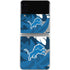 NFL Detroit Lions Tropical Print Galaxy Z Flip3 5G Skin