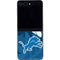 NFL Detroit Lions Tropical Print Galaxy Z Flip5 5G Skin