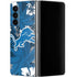 NFL Detroit Lions Tropical Print Galaxy Z Fold4 5G Skin