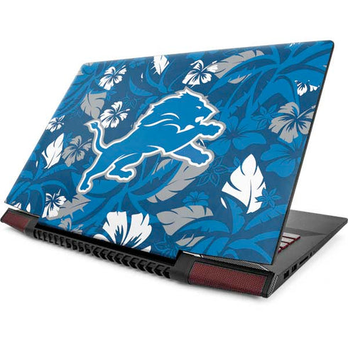 NFL Detroit Lions Tropical Print Lenovo IdeaPad Skin