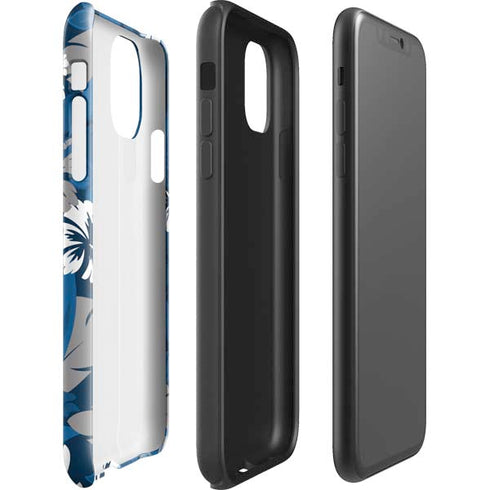 NFL Detroit Lions Tropical Print iPhone 11 Impact Case