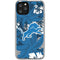 NFL Detroit Lions Tropical Print iPhone 11 Pro Clear Case