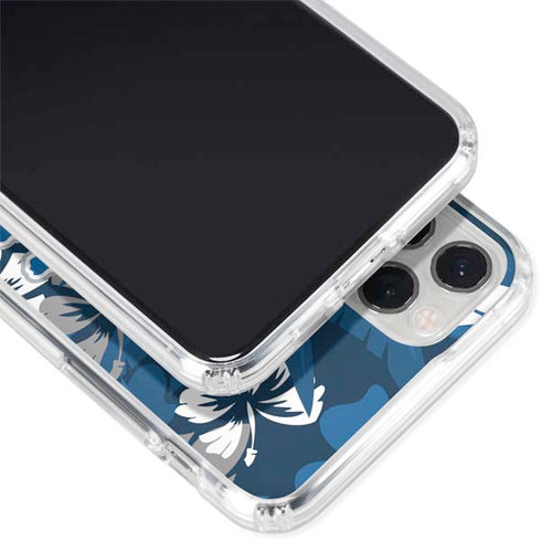 NFL Detroit Lions Tropical Print iPhone 11 Pro Clear Case