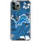 NFL Detroit Lions Tropical Print iPhone 11 Pro Max Clear Case