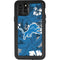 NFL Detroit Lions Tropical Print iPhone 11 Pro Waterproof Case