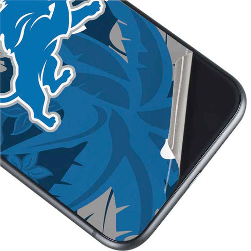 NFL Detroit Lions Tropical Print iPhone 11 Skin