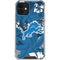 NFL Detroit Lions Tropical Print iPhone 12 Clear Case
