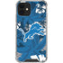 NFL Detroit Lions Tropical Print iPhone 12 Clear Case