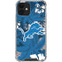 NFL Detroit Lions Tropical Print iPhone 12 Mini Clear Case