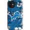 NFL Detroit Lions Tropical Print iPhone 12 Mini Impact Case