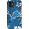 NFL Detroit Lions Tropical Print iPhone 12 Mini Lite Case