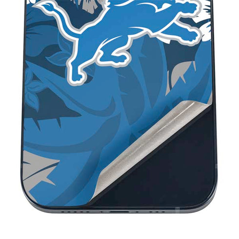 NFL Detroit Lions Tropical Print iPhone 12 Mini Skin