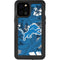NFL Detroit Lions Tropical Print iPhone 12 Pro Max Waterproof Case