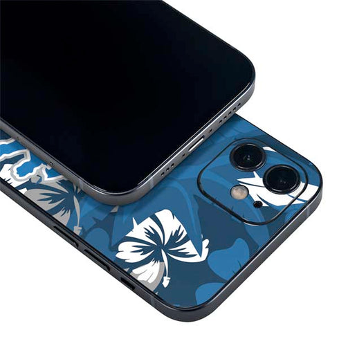 NFL Detroit Lions Tropical Print iPhone 12 Skin