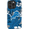 NFL Detroit Lions Tropical Print iPhone 13 Pro Impact Case