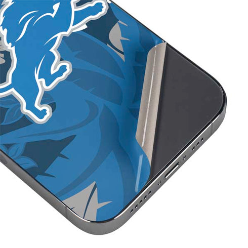 NFL Detroit Lions Tropical Print iPhone 13 Pro Max Skin