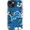 NFL Detroit Lions Tropical Print iPhone 14 Plus Impact Case