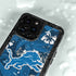 NFL Detroit Lions Tropical Print iPhone 14 Pro Max Waterproof Case
