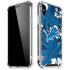 NFL Detroit Lions Tropical Print iPhone XS Max Clear Case