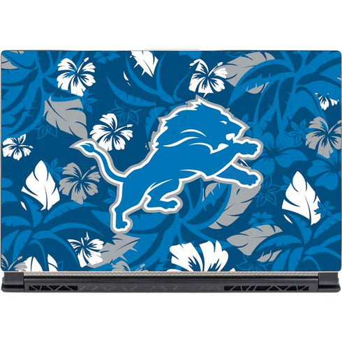 NFL Detroit Lions Tropical Print MSI GS65 Stealth Laptop Skin