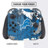 NFL Detroit Lions Tropical Print Nintendo Switch Bundle Skin
