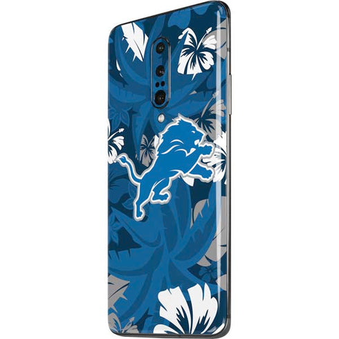 NFL Detroit Lions Tropical Print OnePlus 7 Pro Skin