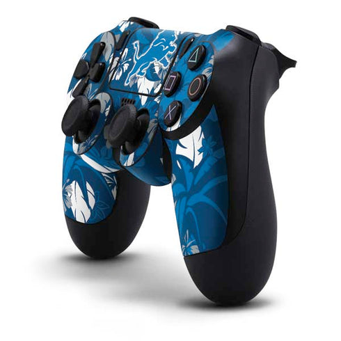 NFL Detroit Lions Tropical Print PS4 Controller Skin