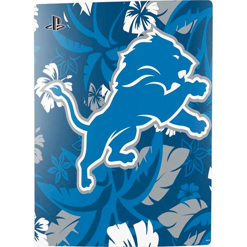 NFL Detroit Lions Tropical Print PS5 Digital Edition Bundle Skin