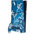 NFL Detroit Lions Tropical Print PS5 Slim Digital Edition Console Skin