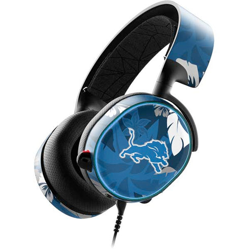 NFL Detroit Lions Tropical Print SteelSeries Arctis 3 Skin