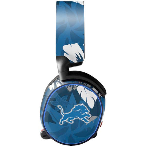 NFL Detroit Lions Tropical Print SteelSeries Arctis 3 Skin