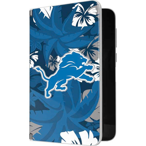 NFL Detroit Lions Tropical Print Surface Duo Skin
