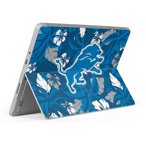 NFL Detroit Lions Tropical Print Surface Go Skin